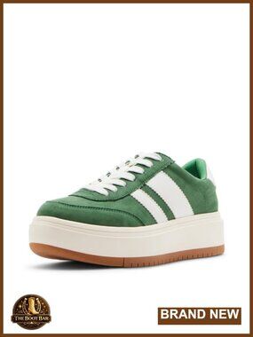 Trendy Platform Sneakers, Lightweight & Breathable, Lace-Up Athletic Shoes
